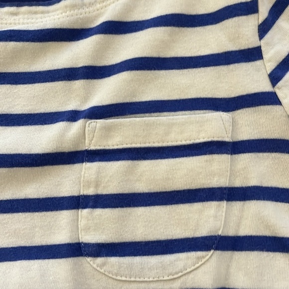 Mini Boden Stripe Long Sleeve Dress Size 7-8 Y - Picture 10 of 11